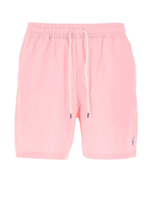 Polo Ralph Lauren Logo Embroidered Swim Shorts