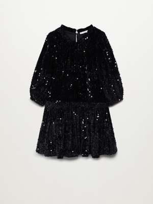 Short Sequin Dress