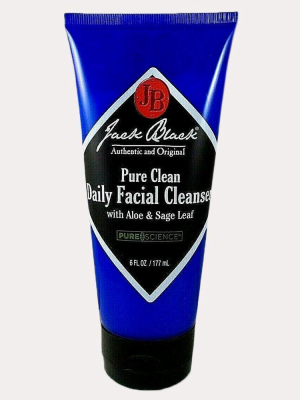 Jack Black Men's Pure Clean Daily Facial Cleanser 6 Oz.