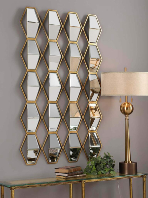 Jillian Mirrored Wall Decor