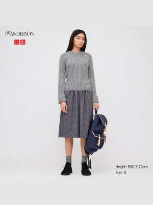 Women Wide Cropped Pants (jw Anderson)