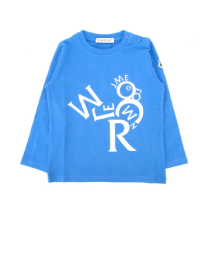 Moncler Enfant Logo Rooster Printed T-shirt