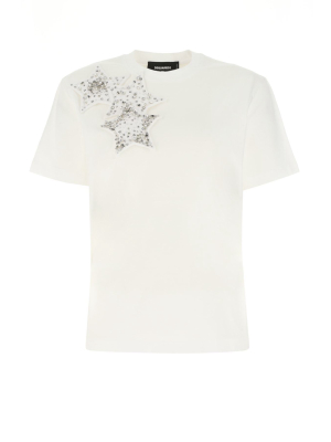 Dsquared2 Star Patch Crewneck T-shirt