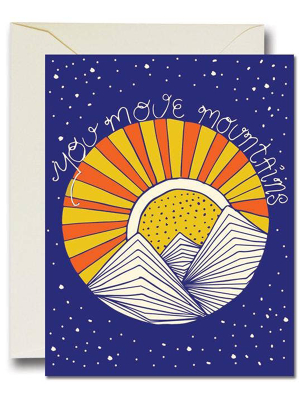 You Move Mountains Card