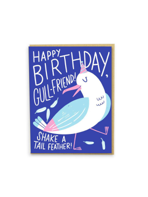 Gull-friend Birthday Card