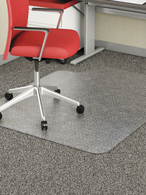 3'x4' Rectangle Solid Office Chair Mat Clear - Alera