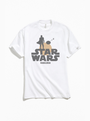 Star Wars The Mandalorian Logo Tee