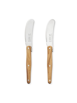 Laguiole Cheese Spreaders, Set Of 2