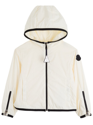 Moncler Enfant Contrast Trim Hooded Jacket