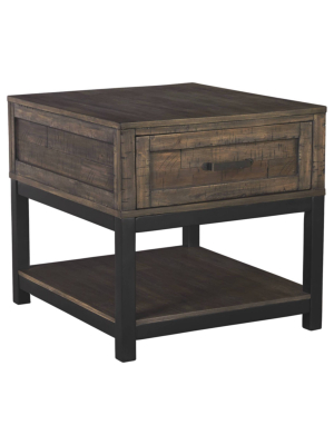 Johurst End Table Grayish Brown - Signature Design By Ashley