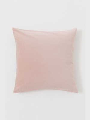 Cotton Velvet Cushion Cover