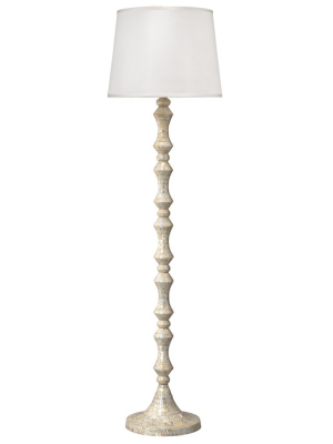 Ornate Pillar Floor Lamp