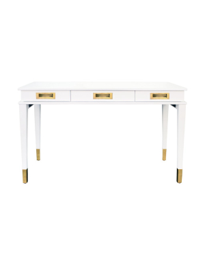 Plato Desk White