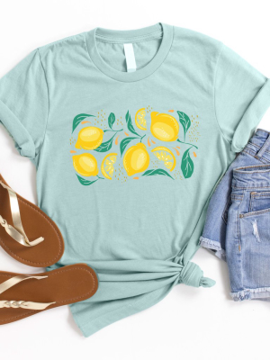 Lemon Design Graphic Tee