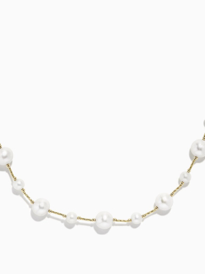 Effy 14k Yellow Gold Pearl Necklace