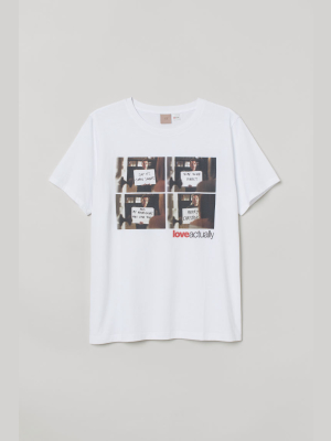 H&m+ Printed T-shirt