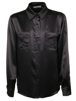 Alberta Ferretti Patch Pocket Buttoned Shirt