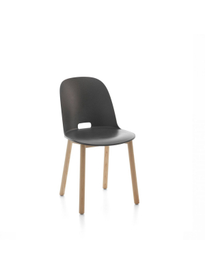 Alfi Recycled High Back Chair  - Ash