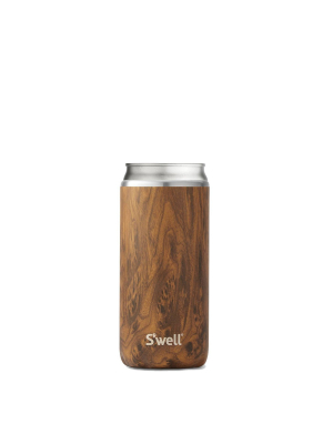 S'well 16oz Drink Chiller Teakwood