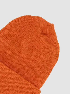 Wool Watch Cap Orange