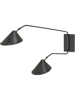 2-arm Serpa Wall Sconce