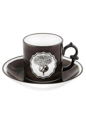 Vista Alegre Christian Lacroix Herbariae Espresso Cup And Saucer - 3 Available Colors