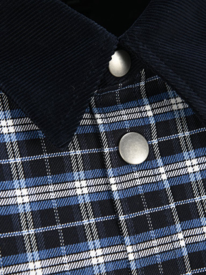 A.p.c. Plaid Buttoned Jacket