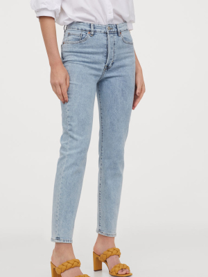 Mom High Ankle Jeans