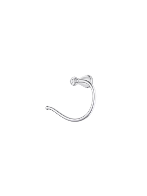 Pfister Brb-mb1 Pfister Brb-mb1 Marielle Towel Ring - Polished Chrome