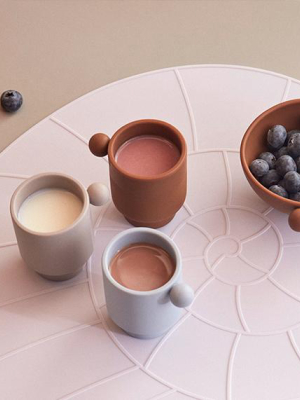 Tiny Inka Set Of Cups In Rose And Caramel By Oyoy Living Design