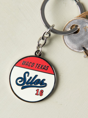 Silos 16 Enamel Keychain