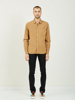 The Ripper Camel Vintage Double Gauze Shirt