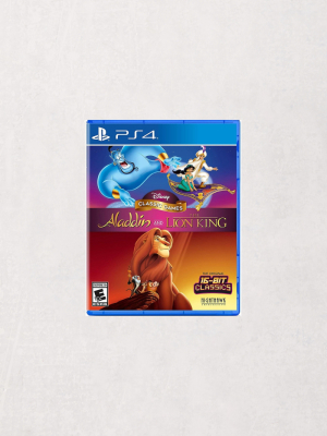 Playstation 4 Disney Classic Games: Aladdin And The Lion King Video Game