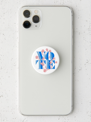 Popsockets Vote Flowers Swappable Phone Stand