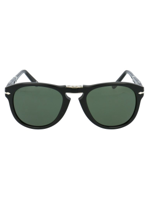 Persol 714 Round Frame Folding Sunglasses