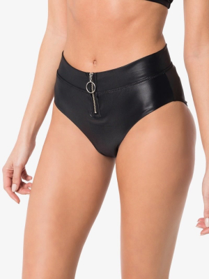 Les Girls Les Boys Metal Zip Brief