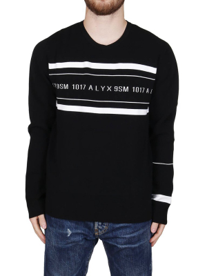 1017 Alyx 9sm Logo Intarsia Jumper