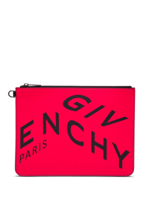 Givenchy Refracted Logo Clutch Bag