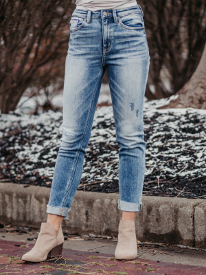 Andi Frayed Cuffed Jeans