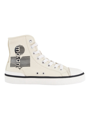 Isabel Marant Benkeen Logo Print Sneakers