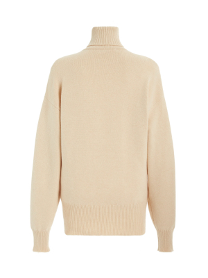 Oversized Cashmere-blend Turtleneck Sweater