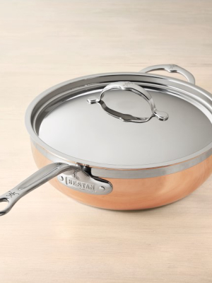 Hestan Copperbond Covered Essential Pan With Handle Helper, 5-qt.