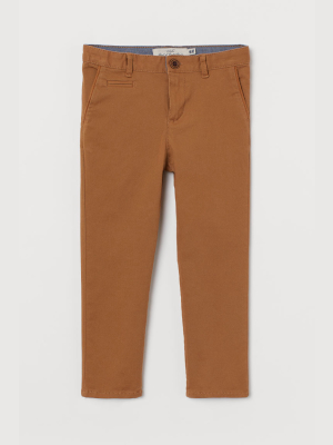 Slim Fit Cotton Chinos