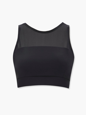 Mesh Crisscross Sports Bra