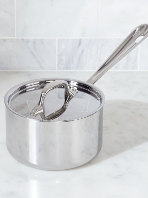 All-clad ® D3 Stainless Steel 1.5-qt. Saucepan With Lid