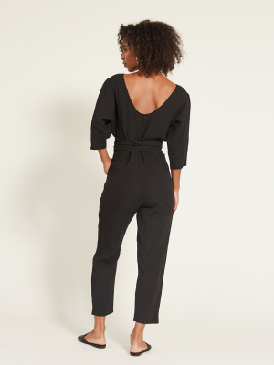 Black Franie Jumpsuit