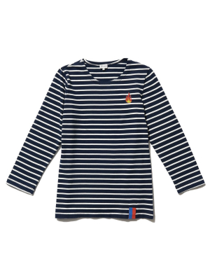 The Classic - Navy/cream - Monogram