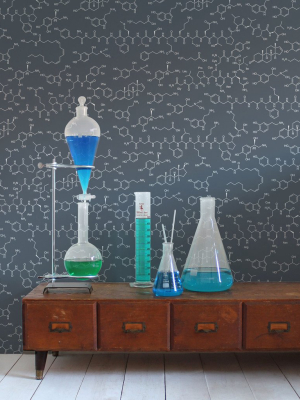 Love Molecules Wallpaper In Chalk Design By Aimee Wilder