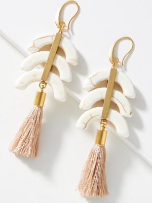 David Aubrey Tassel Drop Earrings