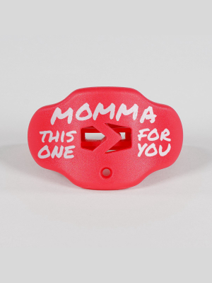 Momma Hue Red Football Mouthguard